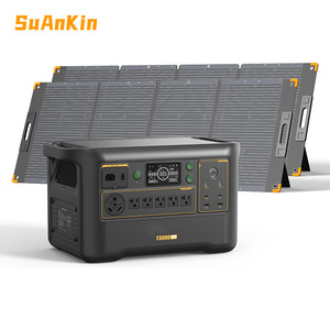 Générateur solaire 3600W, batterie, station d'alimentation portable d'urgence pour la maison et l'extérieur avec charge sans fil - Product Image 1