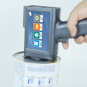 Imprimante jet d'encre industrielle portable UE pour étiquettes de date de péremption et logos, machine de codage par lots à petit prix d'usine - Product Image 1