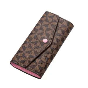 2024 Wholesale of high-quality luxury brand wallets, genuine leather dual C G LX designer brand wallets