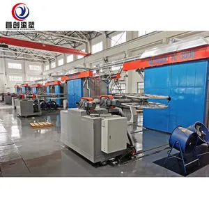 ماكينة تصنيع منتجات بلاستيك وماكينات عمل قوالب دوارة في الصين