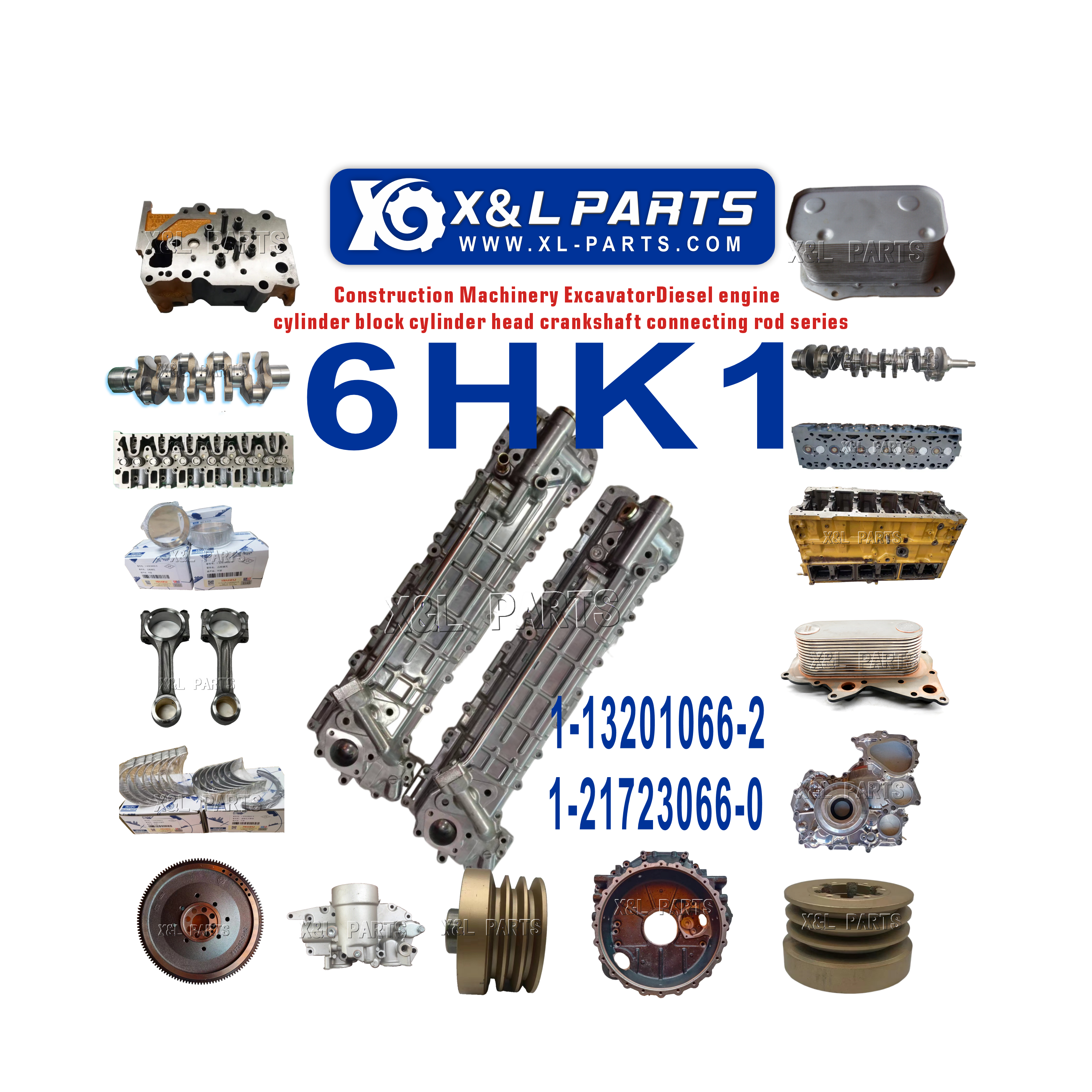 Isuzu Oil Cooler Cover for 6HK1 - Quality Parts Solutions