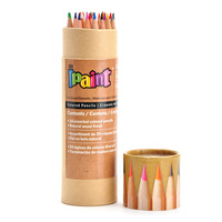 SINOART vente en gros crayon de couleur 12 24 36 couleur crayon de couleur pour fournitures de classe Art peinture dessin crayons