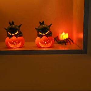 Nueva Lámpara LED de Noche con Forma de Gato y Calabaza para Halloween, Vela Electrónica sin Llama para Decoración de Mesa en Fiestas de Halloween y el Hogar - Product Image 3