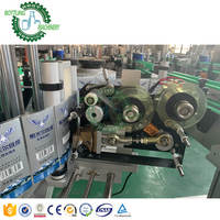 Vruchtensap Drank Thee Energie Drinken Yoghurt Melk Tube Pot Beker Geplaatst Zelfklevende Etiketteermachine Met Lint Codering