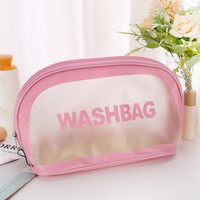 Trousse de toilette de voyage pour hommes et femmes, trousse à maquillage, pochette cosmétique étanche, sac de rangement transparent pour la natation, la gym et la douche