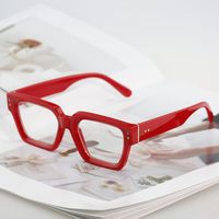 Gafas Ópticas Cuadradas de Alta Calidad al por Mayor de China, Monturas de Gafas Clásicas Negras de Diseñador Óptico, Moda al por Mayor 2026