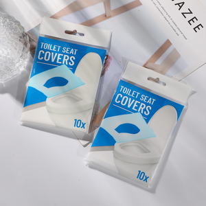 Housse <span class=keywords><strong>de</strong></span> siège <span class=keywords><strong>de</strong></span> toilette, petit paquet jetable <span class=keywords><strong>de</strong></span> 100 pièces, pour voyage - Product Image 1