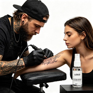 Premium Portable Tattoo Balm, Balanced Concentration Full <b>Weights</b>, Personalized Brand Logo Tattoo Care Balm - Product Image 2