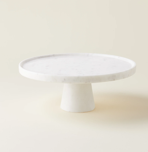 Support à gâteau en marbre de haute qualité, fabriqué sur mesure, forme ronde, design tendance, fait à la main pour la présentation de gâteaux, lavage à la main uniquement. - Product Image 3