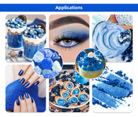 Poudre de spiruline bleue biologique EU&NOP E3 E6 E18 E25 Phycocyanine Colorant alimentaire naturel