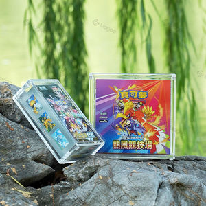 Boîte de rangement en acrylique japonaise de haute qualité pour cartes Pokémon, <span class=keywords><strong>grande</strong></span> capacité et protection renforcée - Product Image 3