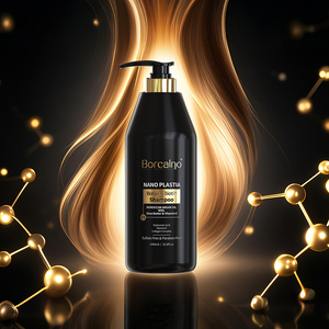 Sulfate Miễn Phí Bị Tổn Thương Giữ Ẩm Nano Plastia Botox Biotin Dầu Gội Đầu Cho Tất Cả Các Loại Tóc Thảo Dược Dầu Gội Đầu - Product Image 3