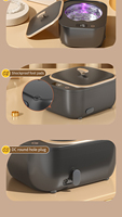 Household Ultrasonic Jewelry Glasses Denture Braces Cleaner Machine Portable Professional Ultrasonic Cleaner
