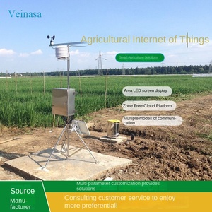 Estación Meteorológica Agrícola Inalámbrica AAWS205 con Energía Solar, <span class=keywords><strong>Internet</strong></span> 4G, Pantalla LED, Exportación de Datos RS485 - Product Image 2
