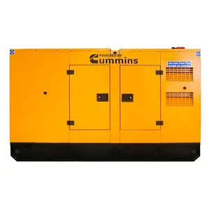 Hot sale stationary power Vlais 6BTA5.9-G2 engine diesel generator 125kva soundproof type 100kw alternative power genset