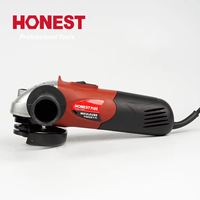 Meuleuse d'angle électrique professionnelle filaire 115 mm 500 W, personnalisée, économique et fiable, pour le meulage et le polissage