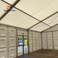 Tente d'événement extérieur avec structure en alliage d'aluminium et bâche en PVC pour mariage, exposition, salon professionnel, fête commerciale, chapiteau sur mesure pour exposition