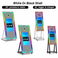 Appareil photo reflex numérique à écran tactile de 65,43 pouces pour photomaton avec impression instantanée, compatible SLR, miroir de haute qualité, facile à transporter, vente en gros