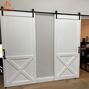 Design a doppio scorrimento, la porta del fienile sblocca la flessibilità e la comodità del <span class=keywords><strong>passaggio</strong></span> domestico - Product Image 4