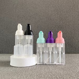 JIE MEI 60ML 2oz PET transparente jabón de manos burbuja embalaje logotipo personalizado vacío limpiador Facial bomba de espuma Mousse <span class=keywords><strong>Bo</strong></span> - Product Image 3