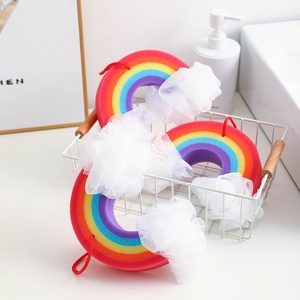<span class=keywords><strong>JENNIFER</strong></span> - Bola de Baño de Gelatina con Forma de Arcoíris, Diseño Creativo y Divertido, Inspirada en las Famosas Bolas de Baño de Internet - Product Image 1