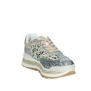 Baskets Liu-Jo Donna Amazing 26 Argento Silver Glitter Style plateforme - Product Image 4