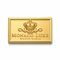 Plaque métallique pour logo de sac à main, options de taille et de forme, fixation à vis en laiton pour sacs à main et articles en cuir