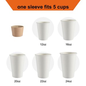Papier Kraft Personnalisé pour Contenant à Café, Gobelets Colorés pour Bubble Tea et Pailles - Product Image 2