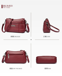 Nuevo Bolso de Mensajero para Mujer, Diseño Ligero y de Lujo, Bolso de Hombro de Cuero PU, Bolso Cruzado de Moda para Dama - Product Image 6