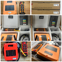 Télécommande industrielle sans fil certifiée FCC/CE/CCC pour grue à tour hydraulique, système LCC Q400 IP65 AC/DC 24V-264V