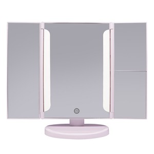 <span class=keywords><strong>Espejo</strong></span> de maquillaje iluminado con – <span class=keywords><strong>Espejo</strong></span> de mesa plegable con 2 y <span class=keywords><strong>5</strong></span> <span class=keywords><strong>aumentos</strong></span> – <span class=keywords><strong>Espejo</strong></span> de maquillaje giratorio 180° – Funcion - Product Image 2
