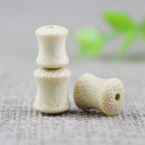 Solid <b>Bamboo</b> Joint Shaped Spacer Beads For DIY Buddhist Prayer Beads Necklace Accessories - Product Image 1