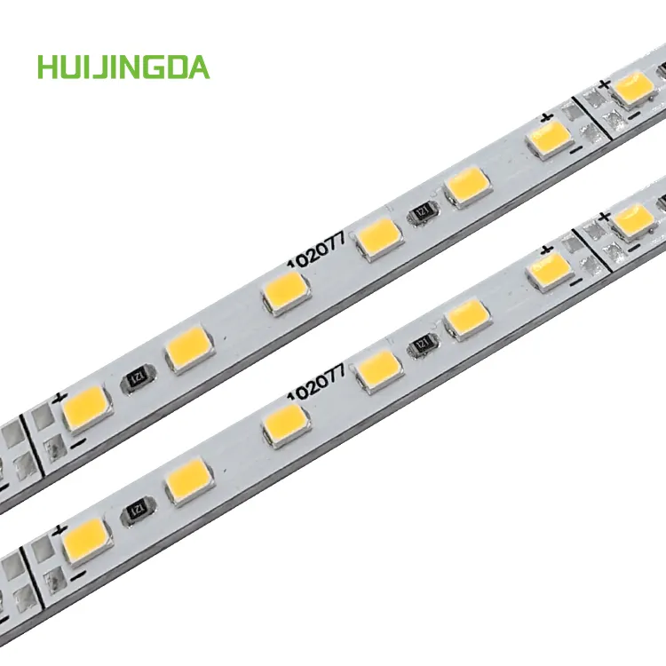 Cheaper smd 2835 12w 6mm PCB 24v 120LEDs/m led rigid strip light bar for Shelf/truck/car