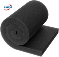 WOXIN Bloc de mousse réticulée à grandes cellules ouvertes 10-70PPI Eponge en mousse filtrante en polyuréthane pour coussins lombaires et coussins de siège