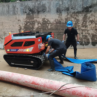 Robot professionnel de lutte contre les inondations saisonnières des typhons, robot de déshydratation autonome 1200m3/h pour les équipes de sauvetage d'urgence