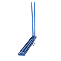 Haute qualité 2 pièces pliant métal scie cheval Twin Pack métal tréteau Table travail