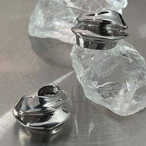 Boucles d'oreilles manchette larges irrégulières VAF Boucles d'oreilles manchette en acier inoxydable exagéré de style froid sans <span class=keywords><strong>piercing</strong></span> d'<span class=keywords><strong>oreille</strong></span> - Product Image 6