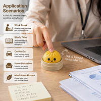 Mechanical 3D Printed Dumpling Fidget Clicker Keyboard Switch Toy for Adults Stress Relief Sensory Desk Toy Manufacturer