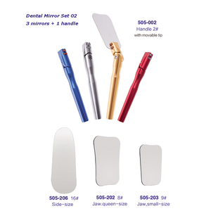 <span class=keywords><strong>Espejos</strong></span> Dentales de Acero Inoxidable Hidrófobos Antivaho con Luz y Dispositivo de Ventilación, Autoclavables, Recursos Didácticos - Product Image 4