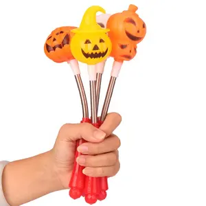 2019 New Design Halloween Pumpkin LED Glow Stick Halloween Party Flashing Light Stick