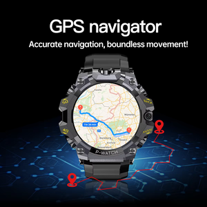Montre connectée Outdoor P668 3+32 Go avec carte SIM, étanche IP68, double caméra, <span class=keywords><strong>internet</strong></span> 4G, Android, en aluminium aéronautique CNC - Product Image 4