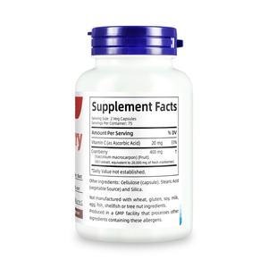 Complément concentré de canneberge de qualité supérieure pour soutenir la santé des voies urinaires chez les adultes – Capsules de concentré de canneberge - Product Image 6