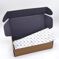 Boîte personnalisée pour foulards, châles, vêtements, emballage en carton ondulé pour l'expédition, boîte d'emballage personnalisée pour t-shirts et pantalons pour hommes