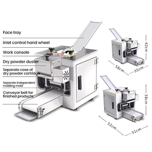 Machine automatique compacte pour la fabrication de feuilles de raviolis, de papad et de pâte à <span class=keywords><strong>pizza</strong></span> à domicile - Product Image 6