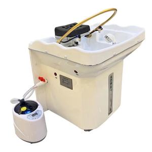 Bassin de lavage de cheveux mobile de nouvelle conception, hauteur réglable, pour le lavage des cheveux à l'arrière, lavabo de shampooing, évier à cheveux - Product Image 1