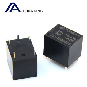 铜陵T78微型汽车布线电磁继电器5V 6V 9V 12V 24V 5引脚20A 14VDC印刷电路板安装超过2安培 - Product Image 2