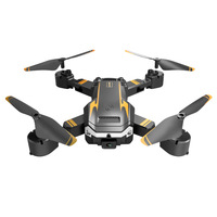 Nouveau drone aérien S6 G6 à double caméra HD pliable transfrontalier avec évitement d'obstacles intelligent en plastique durable