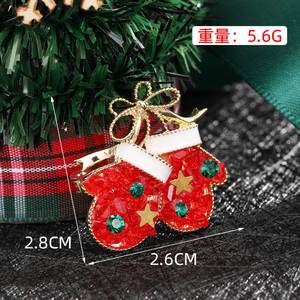 Broche magnétique décorative élégante en argent - Product Image 5
