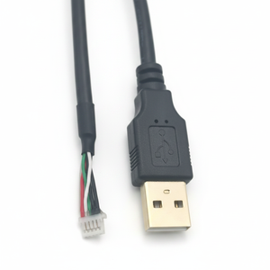 Câble d'acquisition d'informations pour module caméra USB2.0 vers terminal SH1.0-5P, double blindage, anneau magnétique, connecteur USB Type-A - Product Image 1
