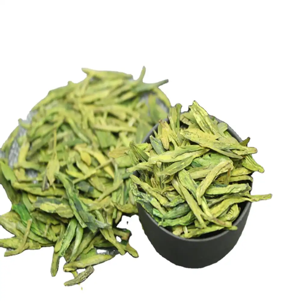 Té Verde orgánico Longjing, beneficios para la salud, té verde Hangzhou Longjing